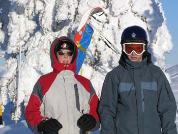 Skiing Mt. Washington 2006